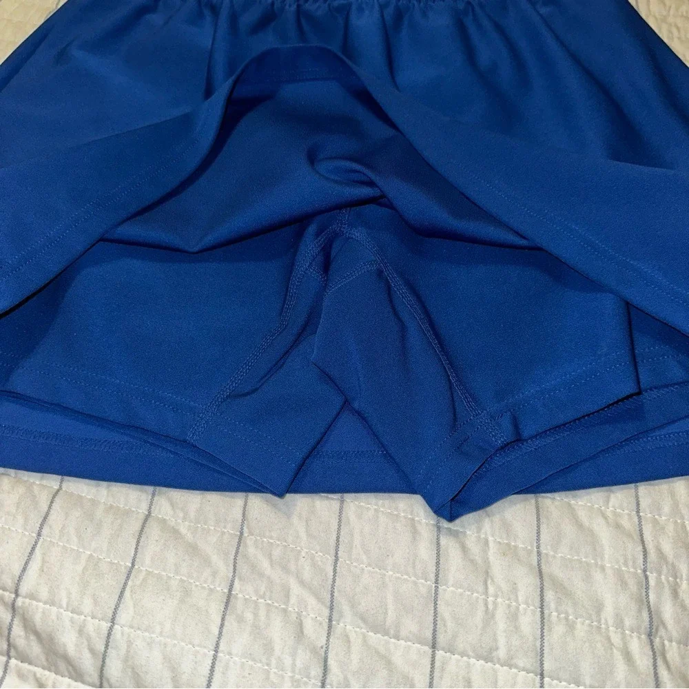 Nike Dri-FIT Royal‎ Blue Athletic Skort Tennis Golf Skirt Womens Small S40510SAA - Picture 5 of 8